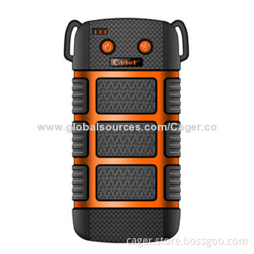 USB Power Bank, Waterproof IP67, 5,600mAh Capacity, 102*56*28mm Size